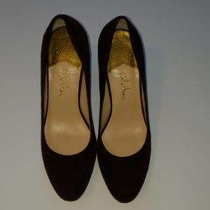 Brown suede Cole Haan Pumps